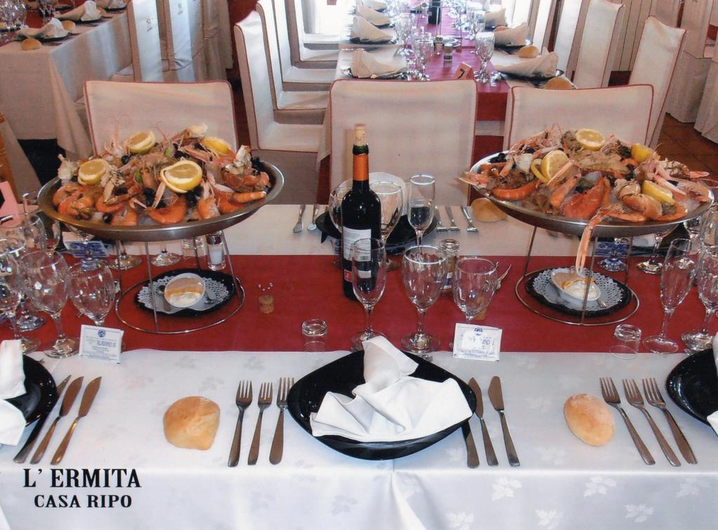 L'Ermita Casa Ripo Hotel Vall dʼAlba Eksteriør billede
